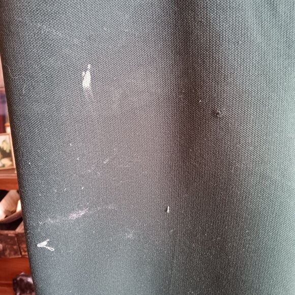 36x31 True Vintage Sears Jeans Joint Green Polyester Flare Jeans Pants 1970's - Picture 5 of 6